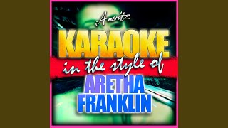 Rock Steady In the Style of Aretha Franklin Karaoke Version [upl. by Nanci240]