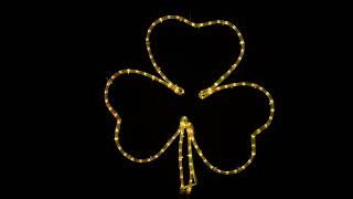 Holidynamics Inc Dynamic RGBWW Shamrock [upl. by Etterb]