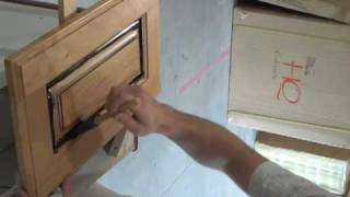 How to Glaze Kitchen Cabinets [upl. by Niles]