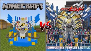 Kamen Rider Build All Rider Henshin Minecraft VS Movie [upl. by Sternlight]