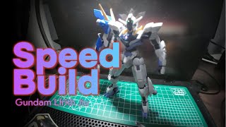 First Speed Build HG 1144 Gundam Lfrith Jiu [upl. by Eetsud279]