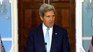 Secretary Kerry Delivers Remarks on the Situation in Syria [upl. by Inverson947]