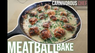 Meatball Bake for the Carnivore Diet  Family Dinner Recipe [upl. by Enitsuj874]