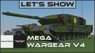 Redstone Panzer Leopard 2  WarGear MV4 Lets Show Download [upl. by Nylrad]