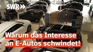 Ladenhüter Elektroauto Warum die Deutschen den Stecker ziehen  Zur Sache RheinlandPfalz [upl. by Nylodnewg]