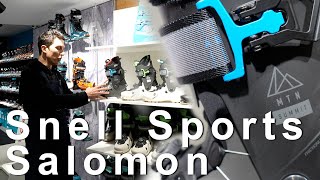 Salomon chaussure ski de randonnée Snell Sports Chamonix MTN Summit Lab Pro Pure matériel montagne [upl. by Idnahs459]