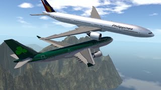 MidAir Collision Compilation in SimplePlanes 4 [upl. by Keane898]