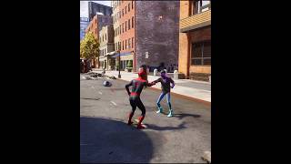 ANDREWS SPIDERMAN MEETS FANTASTIC MILES MORALES 💯🔥 PS5 spiderman [upl. by Kire]