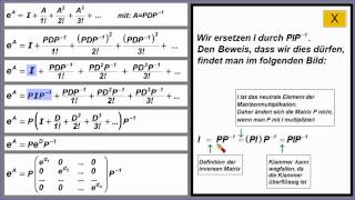 Matrixexponential durch Diagonalisierung berechnen  Teil 2  Herleitung der Lösungsformel [upl. by Giulia]