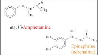 D52 Compare amphetamines and epinephrine adrenaline IB Chemistry SL [upl. by Marino]