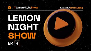 LEMON NIGHT SHOW 4  El Halving de Bitcoin feat Flor Sanchez y HODLER TOM [upl. by Dyolf]