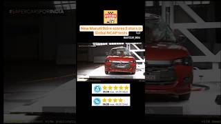 dzire2024 globalncap 5 star⭐rating buildquality safestcompactsedan crashtest marutisuzukidzire [upl. by Eelrihs]