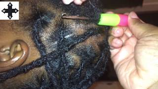 Interlocking Locs  Tutorial 2020 [upl. by Noah]