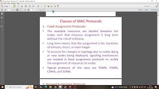 Classes of WSN Protocols [upl. by Edmund389]