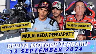 Tes Ban Baru Bagnaia Marquez Beda Pendapat🫣Mesin MotoGP Dibekukan di 20252026😱Aleix Nakutin Martin [upl. by Llezom]