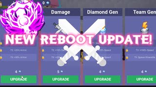 NEW REBOOT UPDATE ROBLOX BEDWARS [upl. by Regnig]