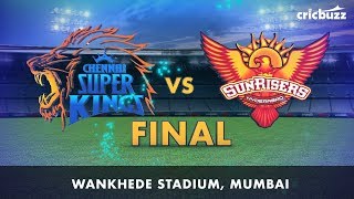 Cricbuzz LIVE IPL 2018 Final  CSK vs SRH Prematch show [upl. by Neukam]