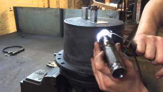 Kayaba KYB Final Drive Motor Cover Plate Removal [upl. by Hallagan369]