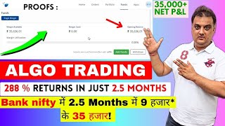 Best Algo Trading Software with Proof Auto Option Trading Software  Now Everybody Become a Trader [upl. by Monahan51]