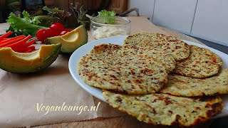 SUPER LEKKERE TORTILLAWRAPS🌮 RECEPT VAN KOKOSMEEL amp LIJNZAAD GLUTENVRIJ EN VEGAN [upl. by Eiramoj]