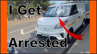 ULEZ Van Blockers PT2  I GET ARRESTED  Peaceful Protest [upl. by Frayda359]