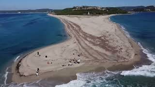 Possidi Beach Kassandra una dintre cele mai frumoase atractii ale acestui brat din Halkidiki [upl. by Meta]