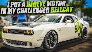 I PUT A REDEYE MOTOR IN MY HELLCAT [upl. by Draper]