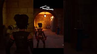 Tunnel between Sandy Steppes amp Snooty Station Max Settings  Fortnite Shorts [upl. by Goldina344]