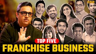 Top Five Franchise Business in India  Franchise in India  Digitalodd [upl. by Ahseer]