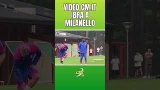 Ibrahimovic a Milanello dopo il Derby InterMilan 51 Shorts [upl. by Einhoj]