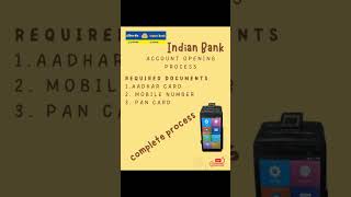 How to Open an Indian Bank Account Using a Tablet StepbyStep Guide [upl. by Adnam]