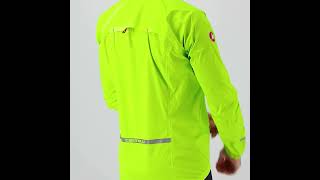 『CASTELLIカステリ 4521500 EMERGENCY 2 RAIN JACKET 383』 cycling roadbike fashion [upl. by Innis]