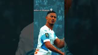 This Saliba tackle on Mbappé football footballshorts [upl. by Fabio]