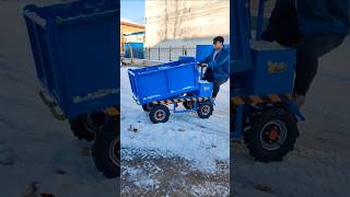 Automatic Trolley 🛒 Three wheeler Trolley wealbarrow 🛒 self vacating TROLLEY shortsvideo trending [upl. by Catlin]