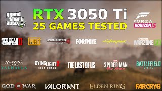 RTX 3050 Ti Laptop Gaming Test  25 Games Tested in 2023  Enough for 1080P [upl. by Pritchard]