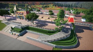 Main Street Train Station Part 253  Disneyland Planet Coaster [upl. by Lingwood146]