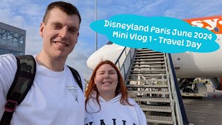 Disneyland Paris June 2024  Mini Vlog 1  Disney Travel Day [upl. by Shaylynn499]