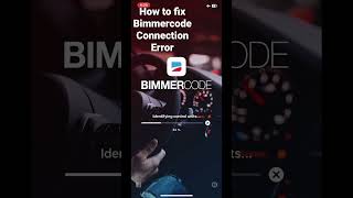 How to fix Bimmercode connection error [upl. by Silohcin35]