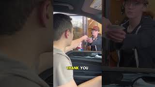 Burger king worker enjoyed the new mcdonalds item shortvideos viralvideos wholesome [upl. by Wills]