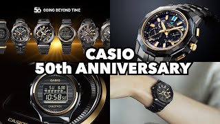 【腕時計】CASIO 50th ANNIVERSARYモデル紹介！【CASIO】 [upl. by Anabal]