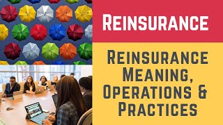 Reinsurance  Meaning Operations and Practices Reinsurance Facultative Obligatory amp Treaty [upl. by Rehportsirhc594]