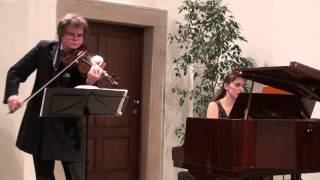 Brahms viola sonata op 120 no 2 and Happy Birthday song  The Spring duo [upl. by Banks]