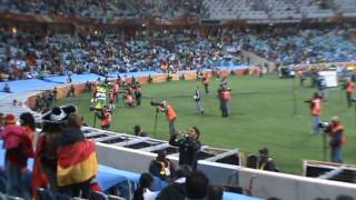 Zakumi Dancing in Durban Stadium [upl. by Fotina184]