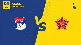 Borac WWIN vs OKK Sloboda  4 kolo  KSBIH  20242025 [upl. by Oznohpla]