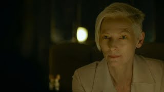 Tilda Swinton  bearhunter joke  quotThe Killerquot 2023 Netflix [upl. by Naggem]