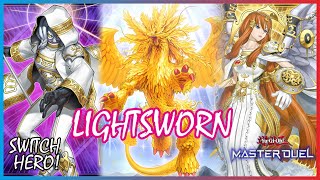 PURE LIGHTSWORN COMBO DUELIST CUP GAMEPLAY YuGiOh Master Duel lightsworn masterduel [upl. by Latyrc548]