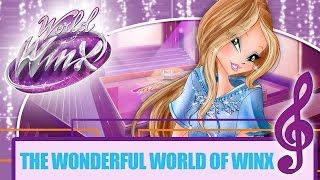 Winx Club  World of Winx  The Wonderful World of Winx FULL SONG [upl. by Allisirp32]