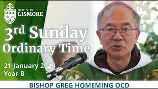 Catholic Mass Today Third Sunday in Ordinary Time 21 Jan 2024 Bishop Greg Homeming Lismore Australia [upl. by Daphne]