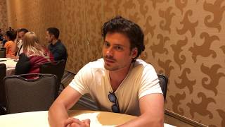 Francois Arnaud Manfred Bernardo talks NBCs Midnight Texas  SDCC 18 [upl. by Doria89]