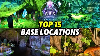 Aberration Best Base Locations Ark Survival Ascended [upl. by Latsyrk]